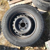 Used 1 Tire On Rim LT225/75R16