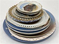 Mixed Size Decorative Plate Lot