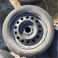 Used Set Of 2 Tires On Rims 185/60R14