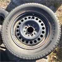 Used 1 Tire On Rim P215/60R15