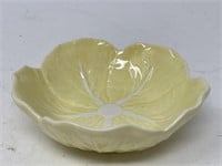 Bordallo Pinheiro Ceramic Lettuce Leaf Bowl