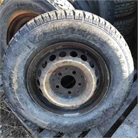 Used Tire On Rim  225/75R16