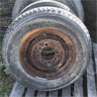 Used Tire On Rim 8.75R16.5LT