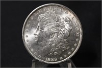 1889-P Uncirculated Morgan Silver Dollar