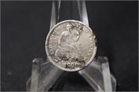 1890 Silver Seated Liberty Dime