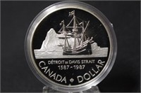 1987 Canadian Silver Dollar Commemorative