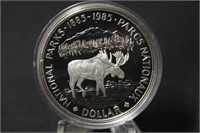 1985 Silver Canadian Dollar Commemorative