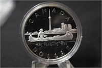1984 Silver Canadian Dollar Commemorative