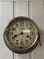 SHIPS CLOCK - WITH KEY