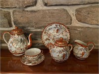 ANTIQUE ORIENTIAL TEA SET