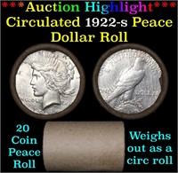 ***Auction Highlight*** Full solid date 1922-s Pea