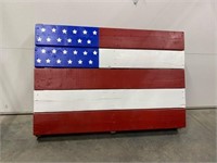 America Flag-pallet style (Live auction)