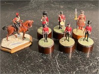 LOT- ASSORTED HAND PAINTED SOLDIERS
