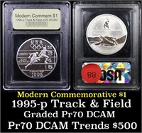 Proof 1995-P Olympics Track & Field Modern Commem