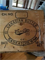 CO-OP CANADIAN BUTTER CRATE