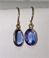 $500 14K  Tanzanite(1.3ct) Earrings