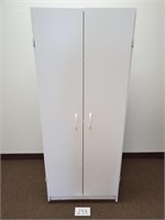White Pantry Storage Cabinet (No Ship)