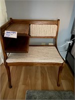 Old Style Phone Table/Chair