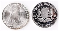 Coin 2 Silver Rounds - .999 W/ Mirrored Surface