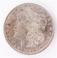 Coin 1883-O Morgan Silver Dollar In AU