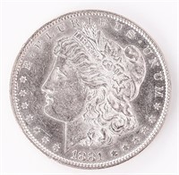 Coin 1881-O Morgan Silver Dollar In GEM BU - RARE