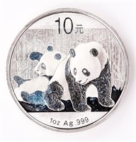 Coin 2010 Chinese Panda .999 W/ Mirrored Surface