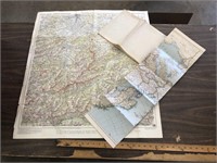 LOT OF 3 MAPS