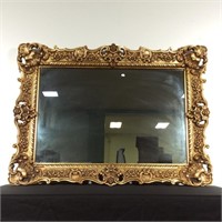 Gold Gilted Plastic Décor Mirror