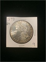 Morgan Dollar - 1897 (BU)