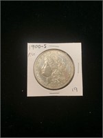 Morgan Dollar 1900-S (AU)