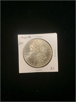 Morgan Dollar - 1901-O (AU)