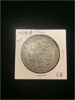 Morgan Dollar - 1904- S (VF)