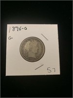 Barber Quarter - 1896- O (G)