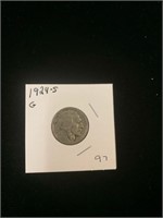 Buffalo Nickel- 1924-S (G)