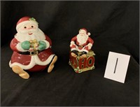 Fritz and Floyd Christmas cookie jars