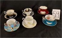 6 Royal Albert tea cups