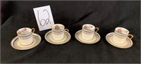 4 Aynsley tea cups