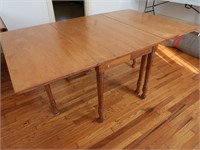 Drop Leaf Wood Table-72x44" Extended