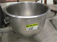 A200-20 stainless mixer bowl