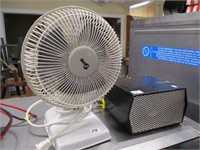 Heater & desk fan