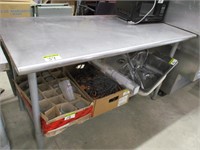 Stainless worktable