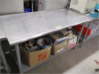 Stainless worktable