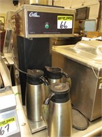 Curtis comm coffeemaker w/ 4 insul. pots**