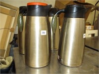 4 - Curtis insulated coffee pots