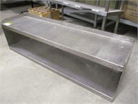 48" stainless wall mt shelf
