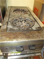 Garland 2burner gas stovetop