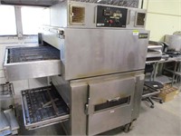 Doyon dbl stack FC2G conveyor pizza ovens