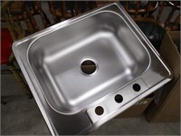 NEW single stainless sink