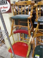 6- barrel back chairs - (Hilltop)