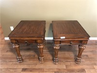 Pair of Hooker Furniture Side Tables